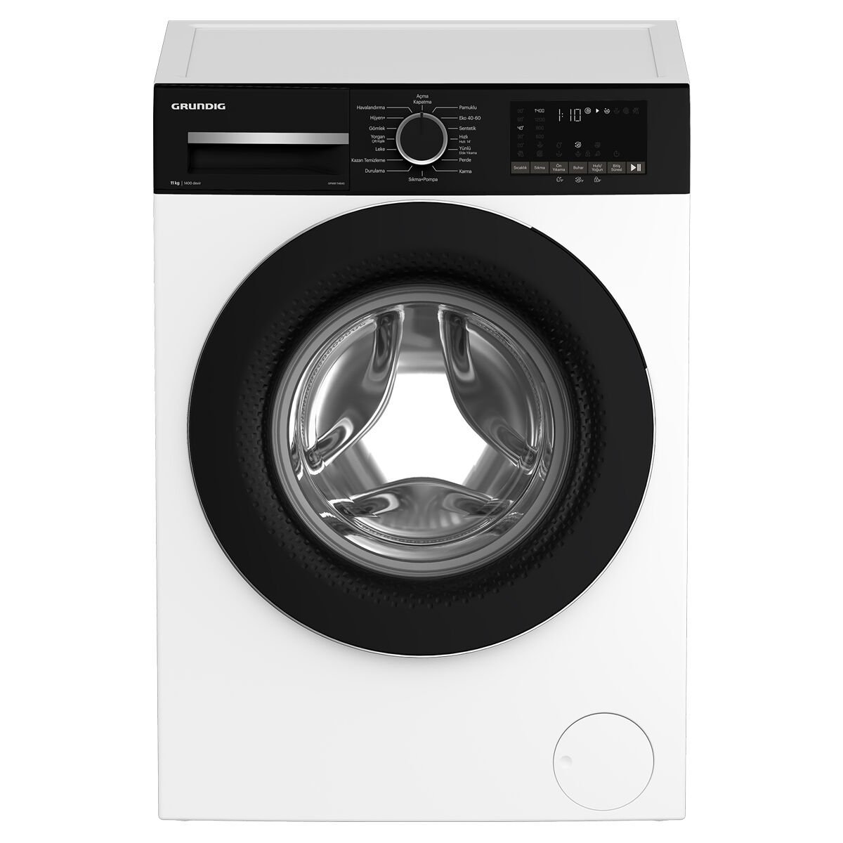 Grundig GPWM 114643 11 Kg 1400 Devir Beyaz Çamaşır Makinesi