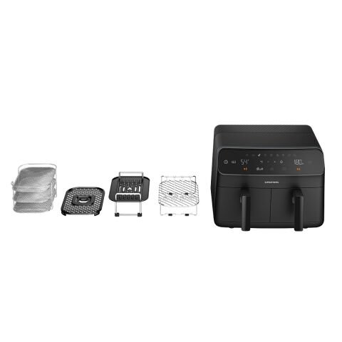 Grundig FR 7284 2in1 Airfit Twin Airfry Fritöz