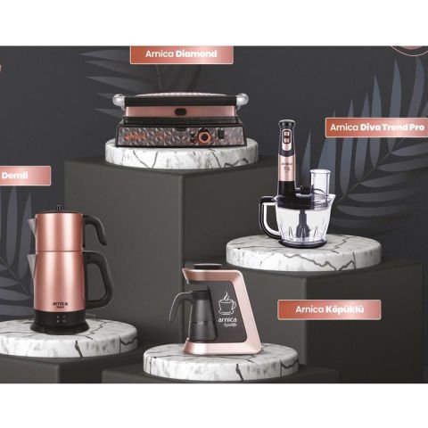 Arnica ST90006 Rose 4'lü Elektro Çeyiz Seti Fiyatı ve Yorumları