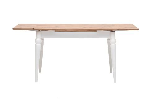 Levent Msa.0038-251, Ms1015 Saliva 70*110 Açılır Masa Atlantik Çam Beyaz