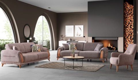 Beyza Elegans 3+3+1+1 Koltuk Takımı