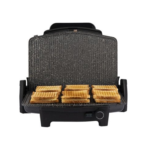 Arnica GH26262 Ayvalık Stil Tost Makinesi Siyah