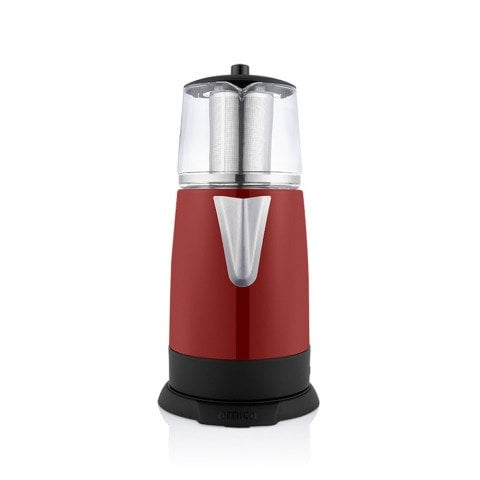 Arnica IH33204 Demli Stil Kırmızı Cam Çay Makinesi