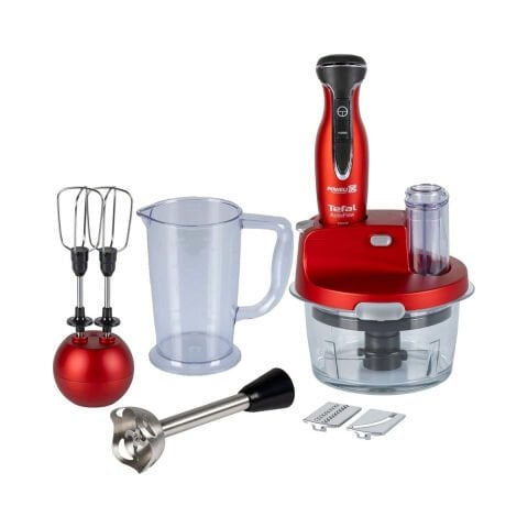Tefal Powelix Activflow Expert Blender Seti Cam 1500W Kırmızı