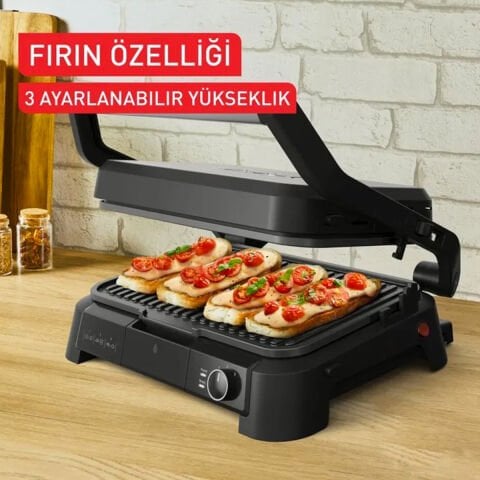 Tefal Supergrill 3in1 XL Elektrikli Izgara ve Tost Makinesi Inox