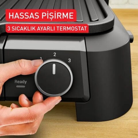 Tefal Supergrill 3in1 XL Elektrikli Izgara ve Tost Makinesi Inox
