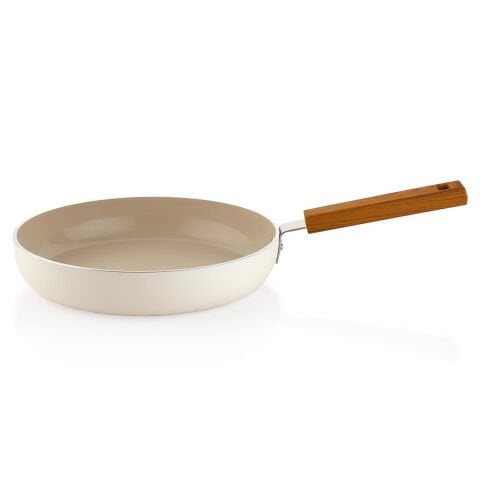 Schafer Ceramoni Seramik Tava 26 Cm-Krem