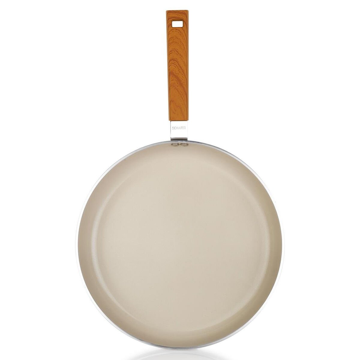 Schafer Ceramoni Seramik Tava 30 Cm-Krem