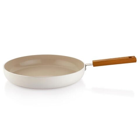 Schafer Ceramoni Seramik Tava 30 Cm-Krem