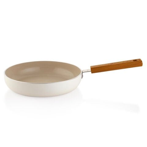 Schafer Ceramoni Seramik Tava 24 Cm-Krem