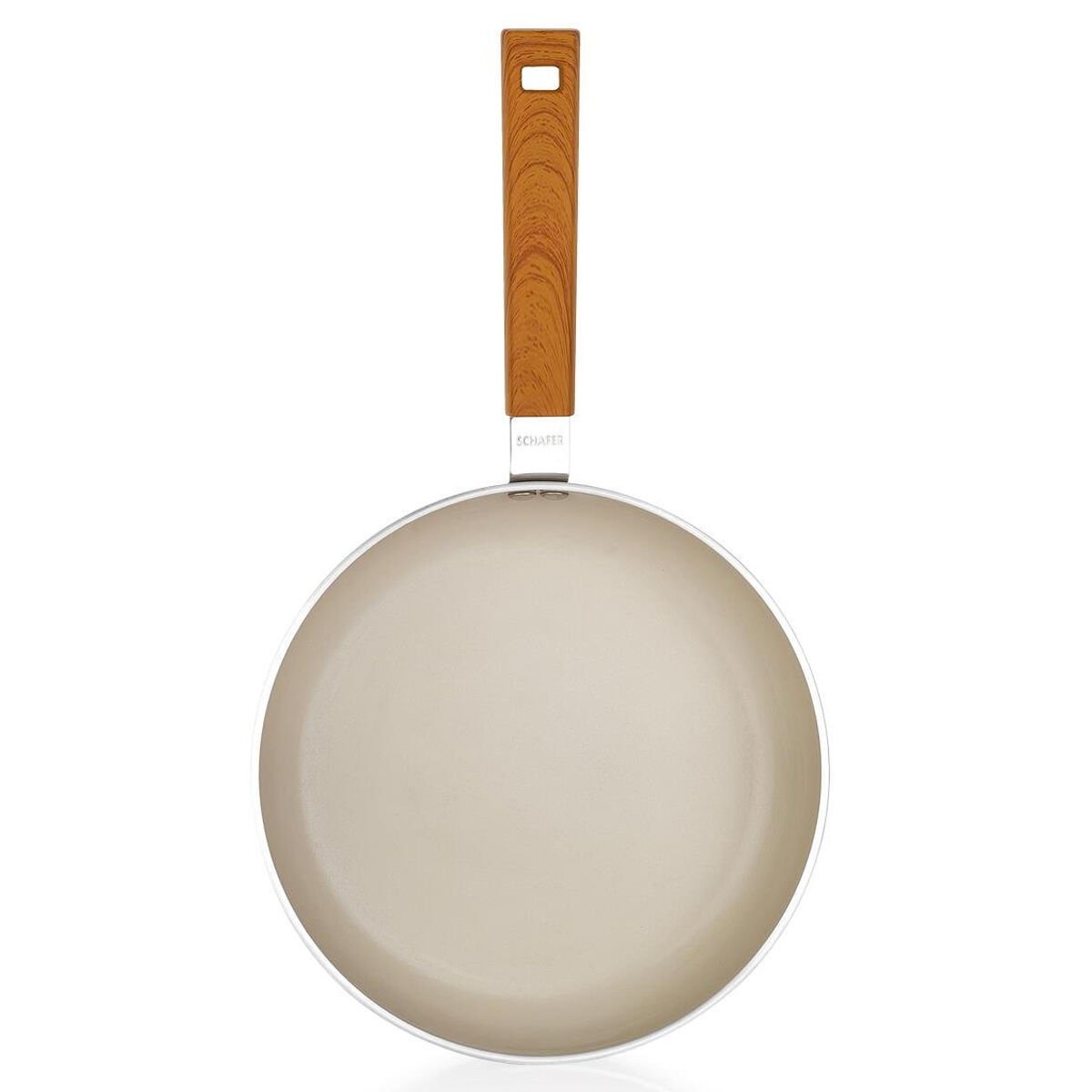 Schafer Ceramoni Seramik Tava 24 Cm-Krem