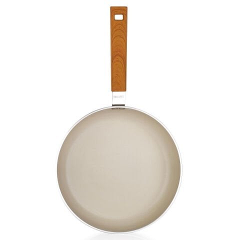 Schafer Ceramoni Seramik Tava 24 Cm-Krem