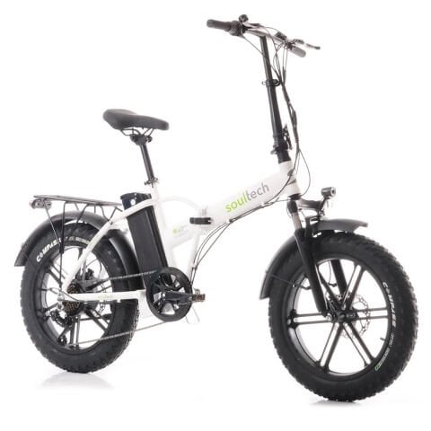 Soultech EBK03 Beyaz Elektrikli Bisiklet