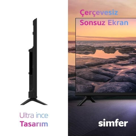 Simfer 50SFSW6M 127 Ekran 50'' Smart & Akıllı TV WebOS Dual 4K UHD LED TV