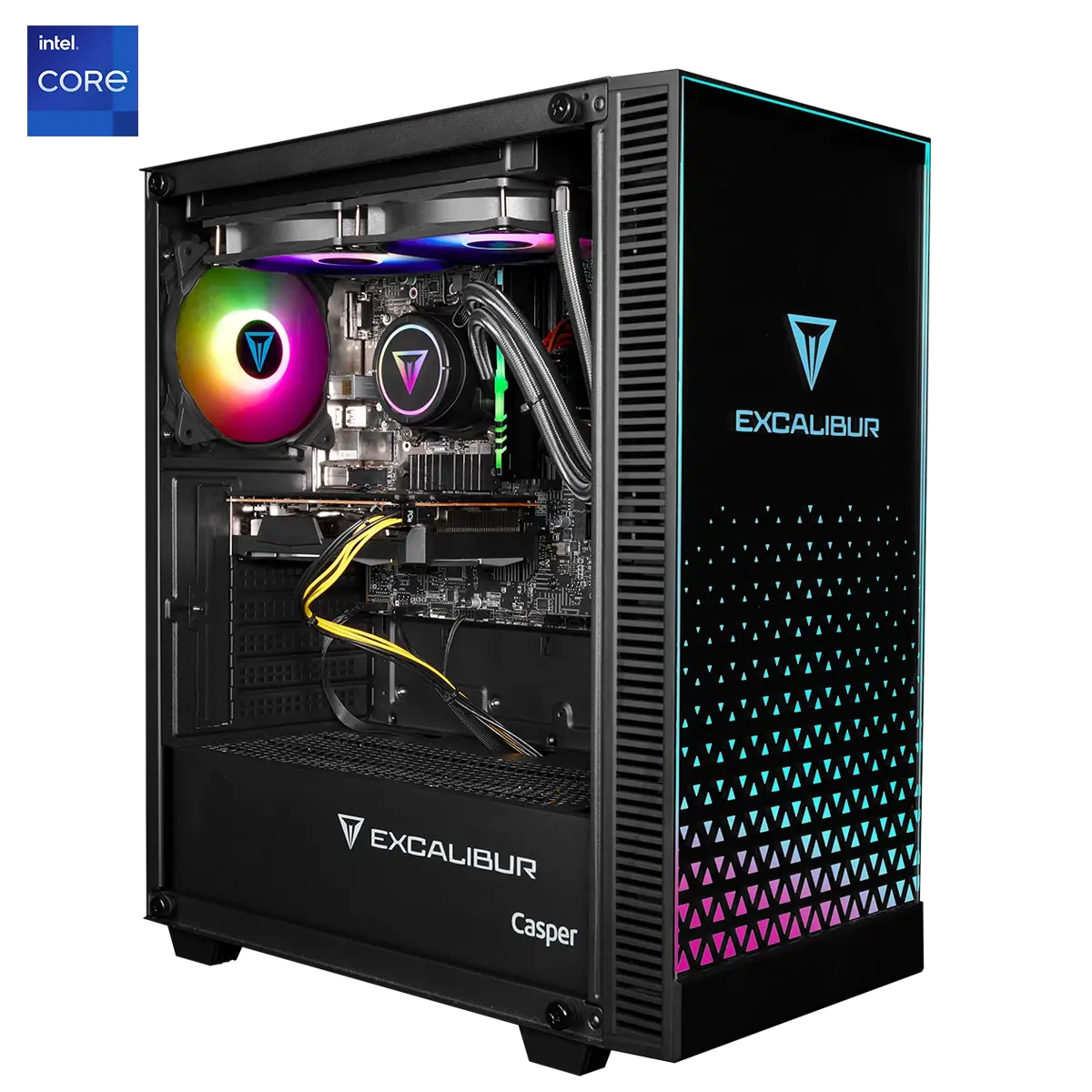 Casper E65H.144F-BE50X-0FC, i5 16/480GB RTX3050 Freedos Masaüstü Bilgisayar