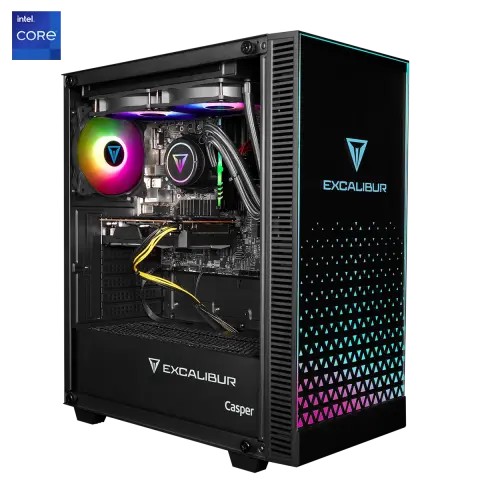 Casper E65H.144F-BE50X-0FC, i5 16/480GB RTX3050 Freedos Masaüstü Bilgisayar