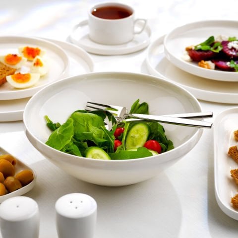 Schafer Jane 51 Parça Yemek ve Kahvaltı Takımı - Beyaz----------