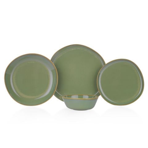 Schafer Hope Yemek Takımı 24 Parça - Yeşil---------