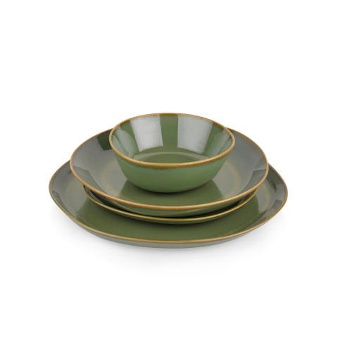 Schafer Hope Yemek Takımı 24 Parça - Yeşil---------