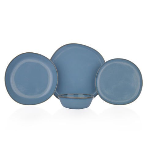 Schafer Hope Yemek Takımı 24 Parça - Mavi-------
