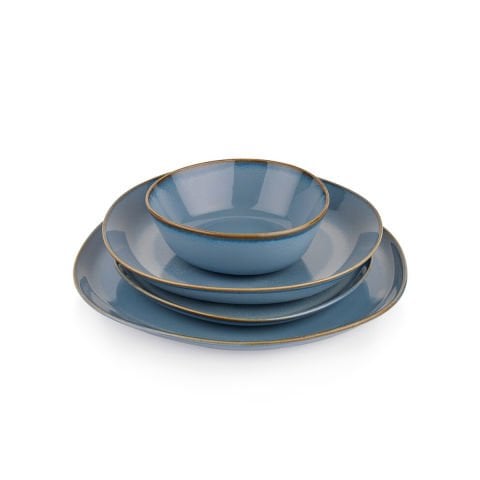 Schafer Hope Yemek Takımı 24 Parça - Mavi-------