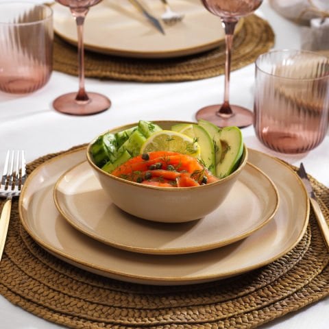 Schafer Hope Yemek Takımı 24 Parça - Bej-------