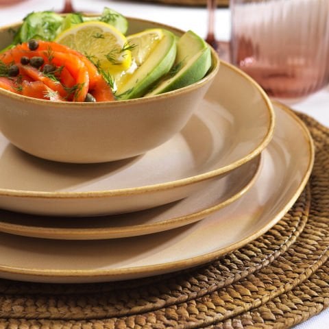 Schafer Hope Yemek Takımı 24 Parça - Bej-------