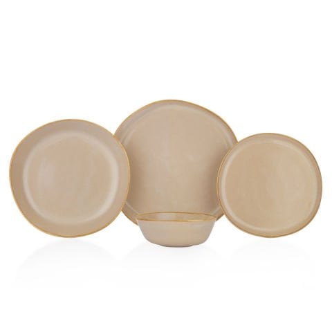 Schafer Hope Yemek Takımı 24 Parça - Bej-------