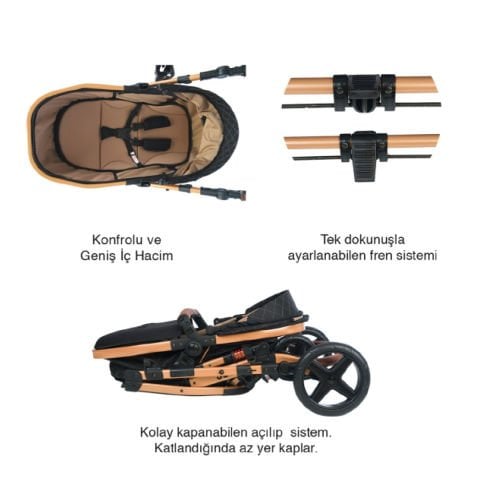 Enti Baby Insignia Travel Bebek Arabası