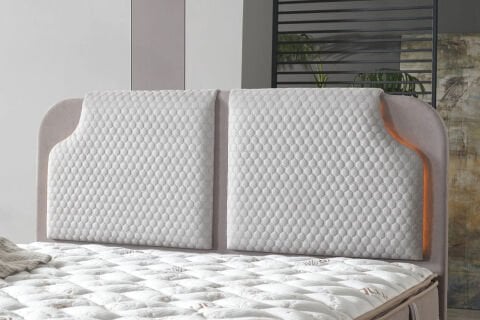 Armis Amber 150x200 Yatak Baza Başlık 3'lü Set