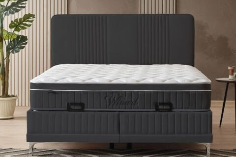 Armis Winart 150x200 Yatak Baza Başlık 3'lü Set
