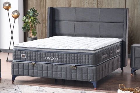 Armis Carbon 150x200 Yatak Baza Başlık 3'lü Set