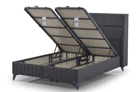 Armis Carbon 150x200 Yatak Baza Başlık 3'lü Set