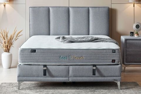 Armis Cool Touch 150x200 Yatak Baza Başlık 3'lü Set