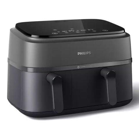 Philips NA350/00, 3000 Serisi 9L Çift Hazneli Airfryer Yağsız Fritöz