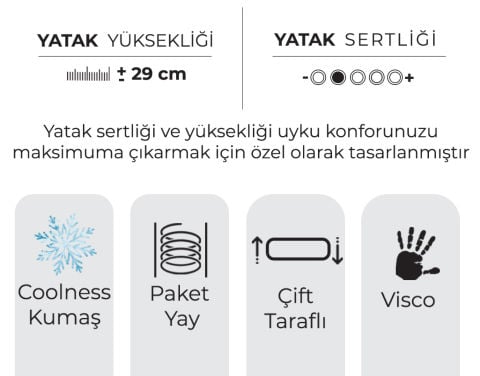 Mr. Sleep Perla 120x200 Yatak