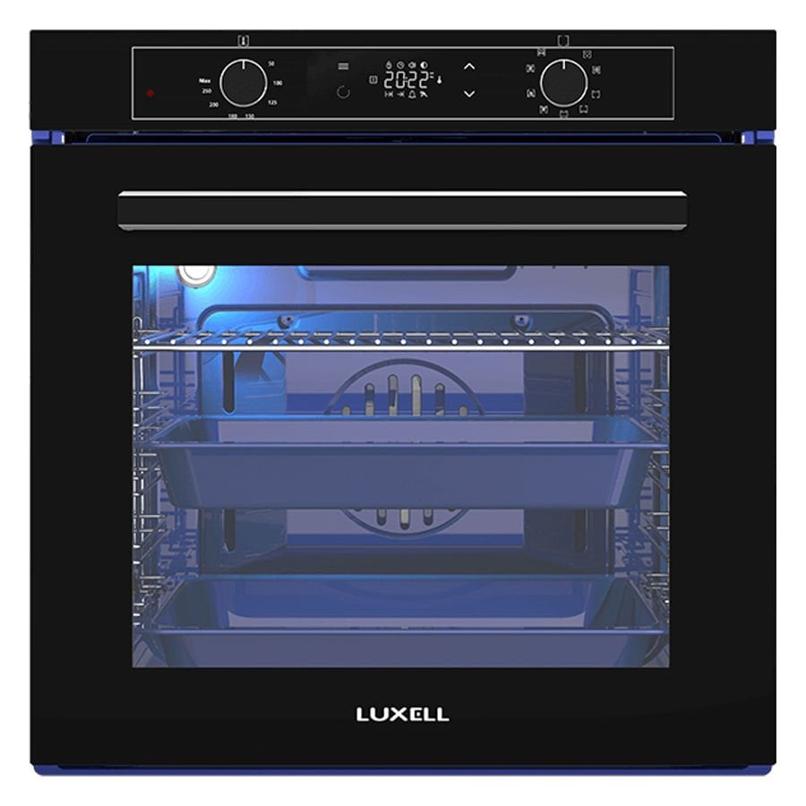 Luxell A68-SGF3(DDT), Lux(9+1 Pro 2Dü) Siyah Cam Fırın