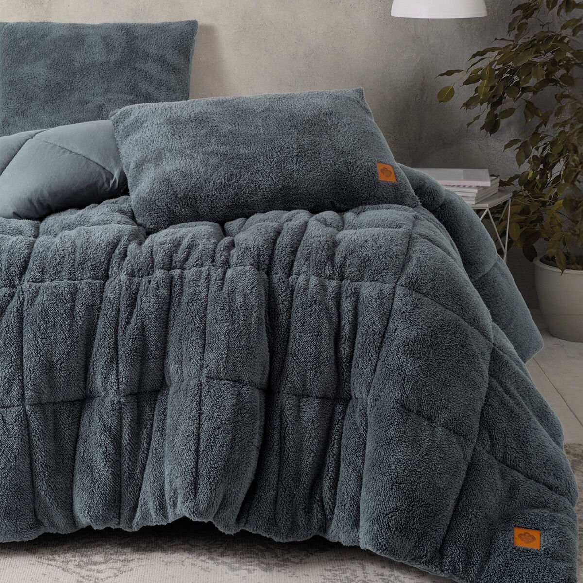 Cotton Box Çift Kişilik Peluş Yorgan Seti