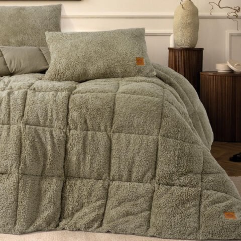 Cotton Box Çift Kişilik Peluş Yorgan Seti