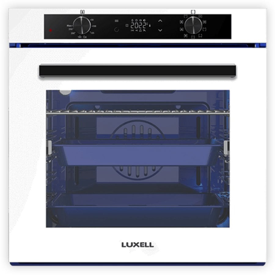 Luxell A68-SGF3(DDT) Lux(9+1 Pro 2Dü) Beyaz Cam Fırın