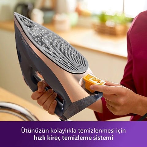 Philips DST7510/80 Buharlı Azur Ütü