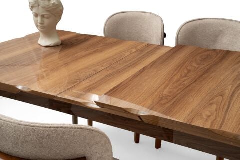 Levent Msa.0037-278, Argun 80*130 Açılır Masa Hazar Kahve