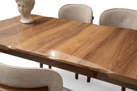 Levent Msa.0037-278, Argun 80*130 Açılır Masa Hazar Kahve