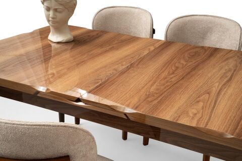 Levent Msa.0037-278, Argun 80*130 Açılır Masa Hazar Kahve