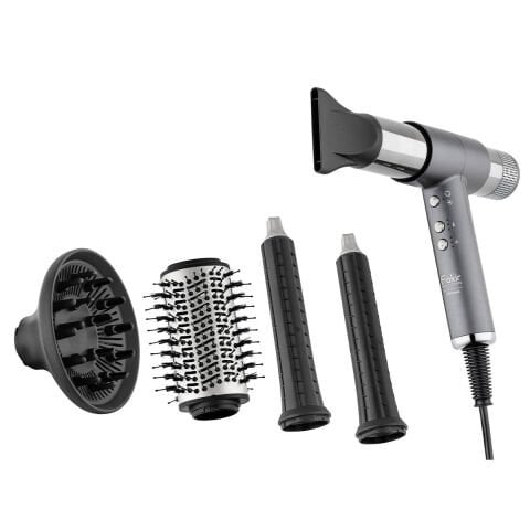 Fakir Airwave Saç Şekillendirici Set - Silver