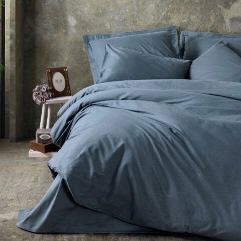 Cotton Box Tek Kişilik Plaid Ranforce Nevresim Takımı