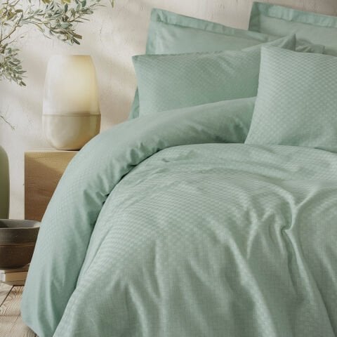 Cotton Box Tek Kişilik Plaid Ranforce Nevresim Takımı