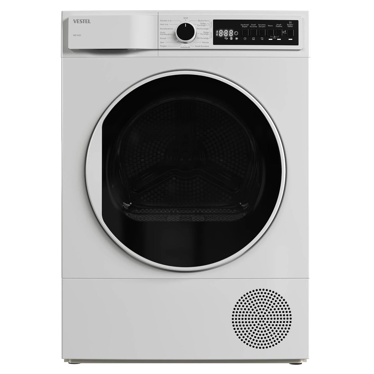 Vestel KMD 96201 Beyaz Kurutma Makinesi 9 Kg - 20267487