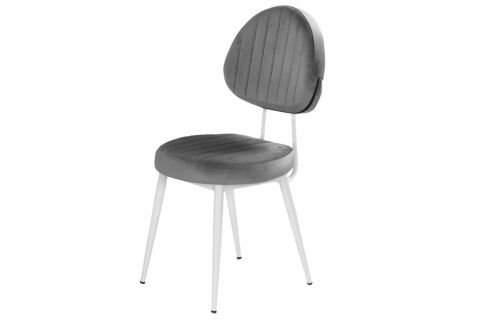 Levent MTK.0168-435, 4005 Kelebek 80*130 Metal Masa+(4) 2018 Bead San Beyaz