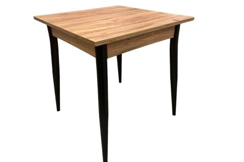 MENDEL MASA VE RİVONE SANDALYE TAKIMI, ATLANTİK ÇAM, 70x70